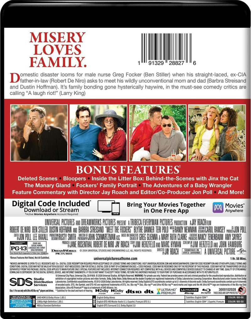 Meet the Fockers (4K Ultra HD + Blu-ray + Digital) [UHD]
