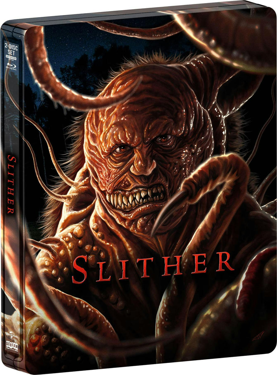 Slither (Limited Edition 4K Ultra HD Steelbook + Blu-ray) [UHD]