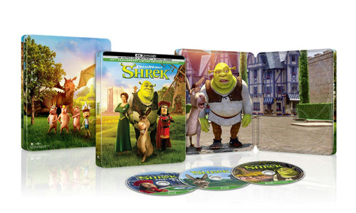 Shrek - 25th Anniversary Edition (Limited Edition 4K Ultra HD Steelbook + Blu-ray + Digital) [UHD]