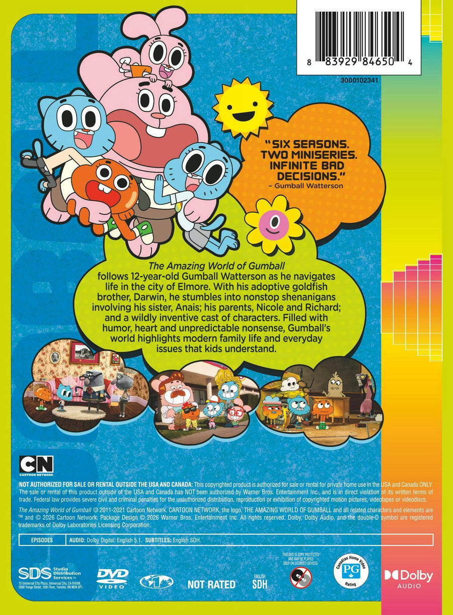 Cartoon Network: The Amazing World of Gumball - The Complete Series [DVD]