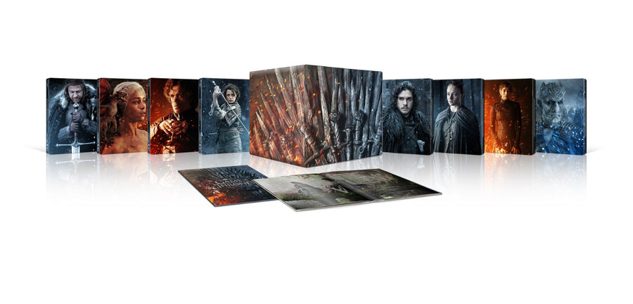Game of Thrones: The Complete Collection (8 4K Ultra HD Steelbooks in Library Case) [UHD]