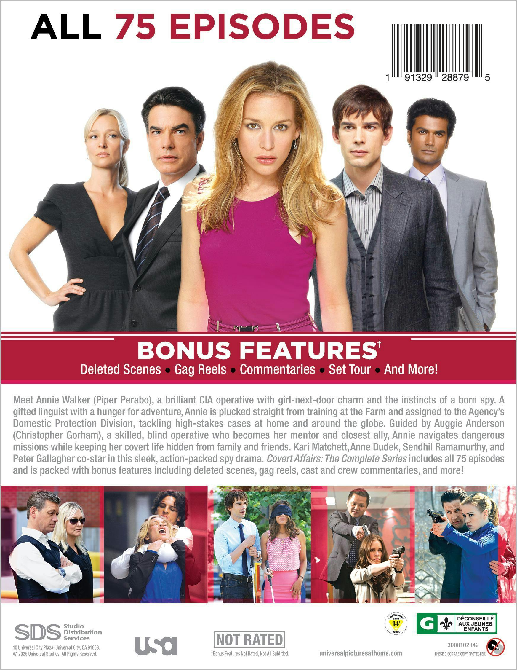 Covert Affairs: The Complete Series [DVD] – GRUV Entertainment