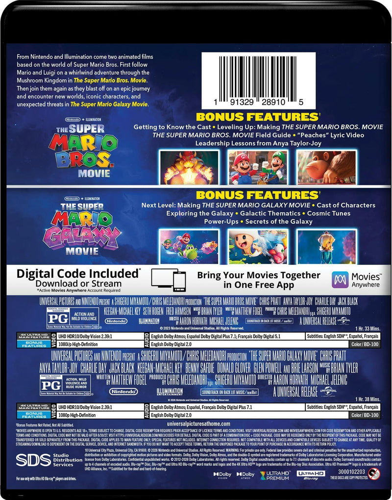 The Super Mario 2-Movie Collection [UHD]