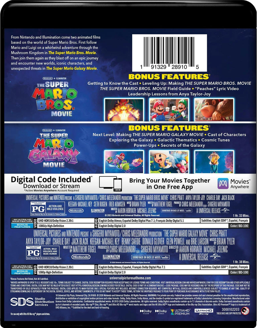 The Super Mario 2-Movie Collection [UHD]