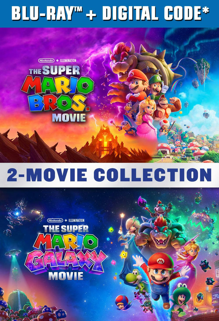 The Super Mario 2-Movie Collection [Blu-ray]