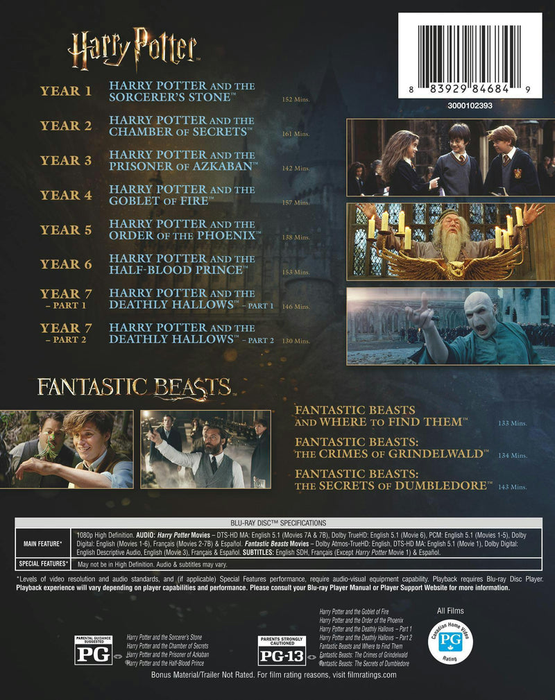 Wizarding World 11-Film Collection [Blu-ray]