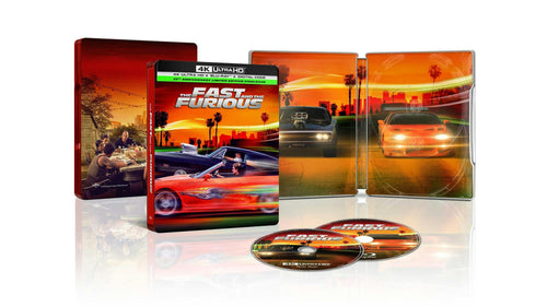 The Fast and The Furious 25th Anniversary (Limited Edition 4K Ultra HD Steelbook + Blu-ray + Digital) [UHD]