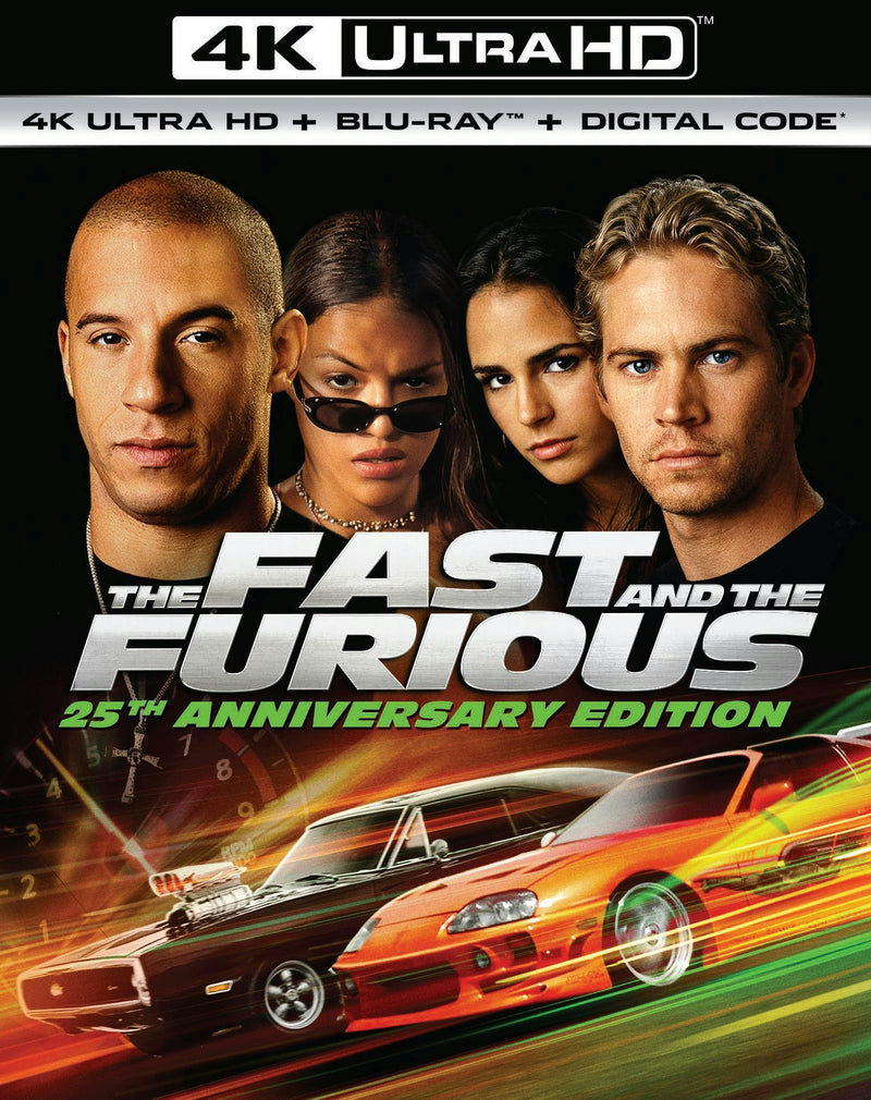 The Fast and The Furious 25th Anniversary (4K Ultra HD + Blu-ray + Digital) [UHD]