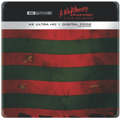 A Nightmare on Elm Street: 7 Film Collection (Limited Edition 4K Steelbook Library Case + Digital) [UHD]