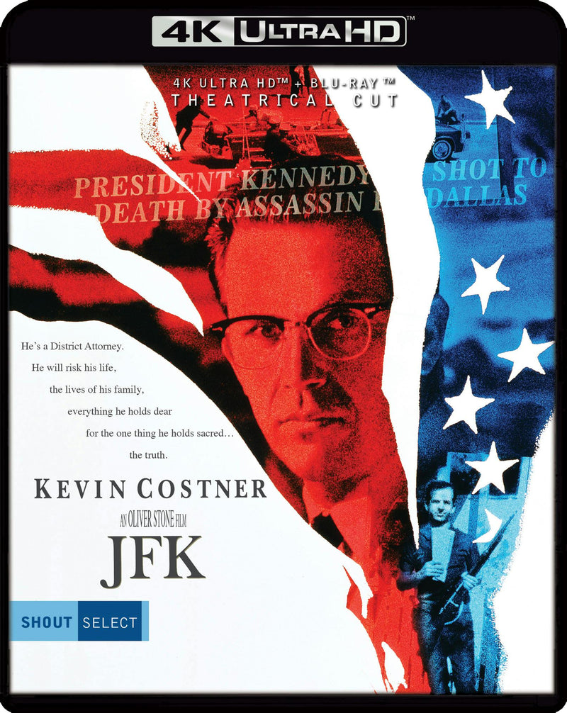 JFK 'Theatrical Cut' (4K Ultra HD + Blu-ray) [UHD]
