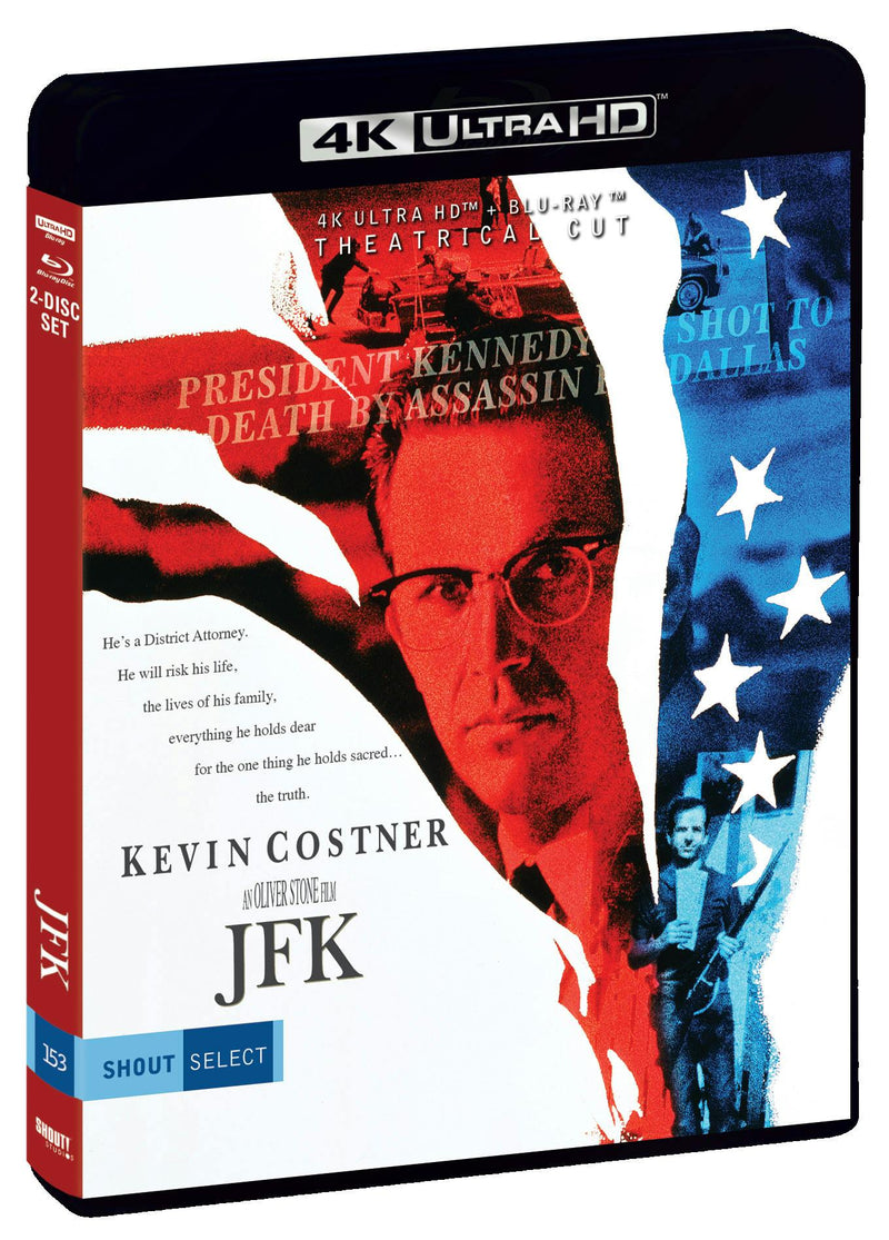 JFK 'Theatrical Cut' (4K Ultra HD + Blu-ray) [UHD]