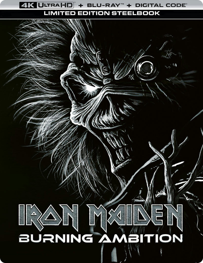 Iron Maiden: Burning Ambition  (Limited Edition 4K Ultra HD Steelbook + Blu-ray + Digital) [UHD]