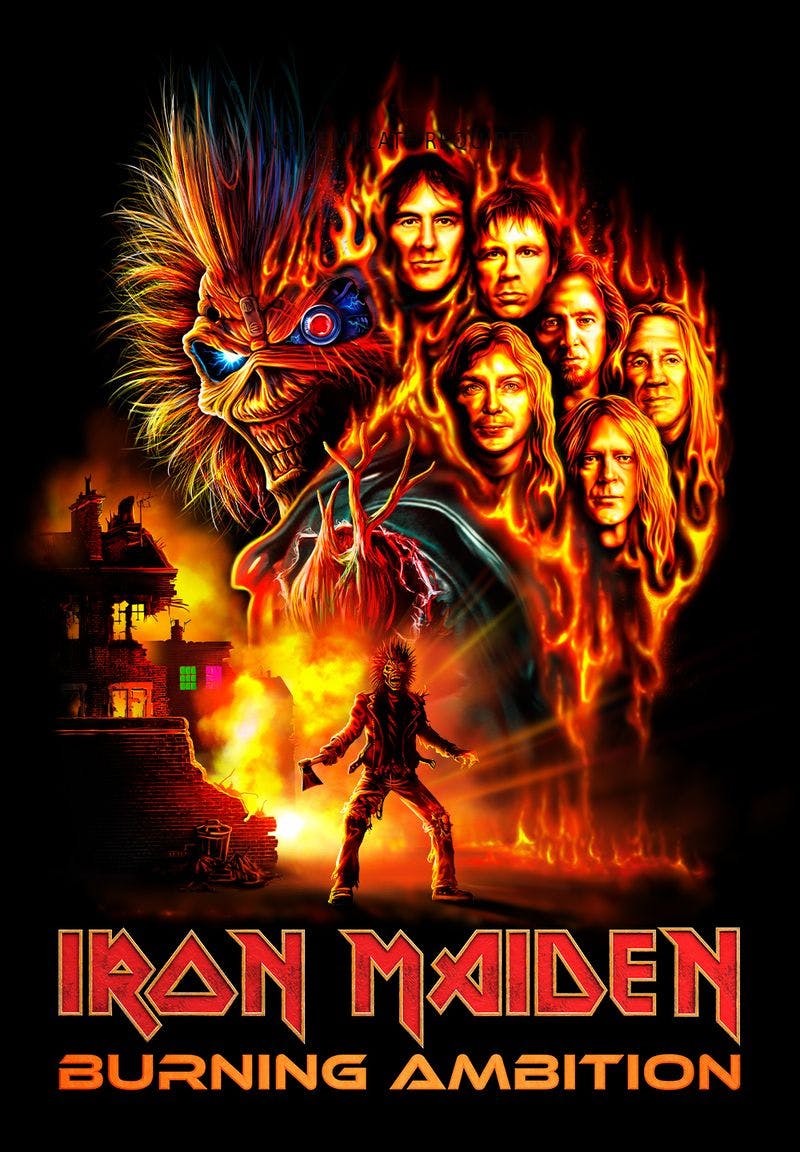 Iron Maiden: Burning Ambition  (Limited Edition 4K Ultra HD Steelbook + Blu-ray + Digital) [UHD]