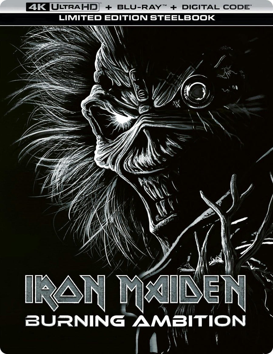 Iron Maiden: Burning Ambition  (Limited Edition 4K Ultra HD Steelbook + Blu-ray + Digital) [UHD]