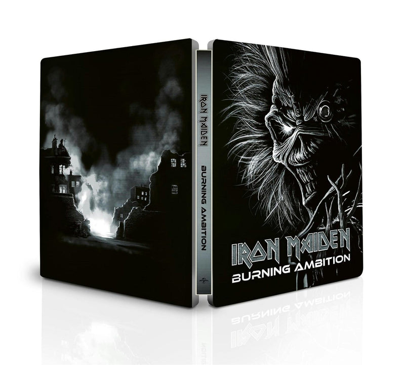 Iron Maiden: Burning Ambition  (Limited Edition 4K Ultra HD Steelbook + Blu-ray + Digital) [UHD]