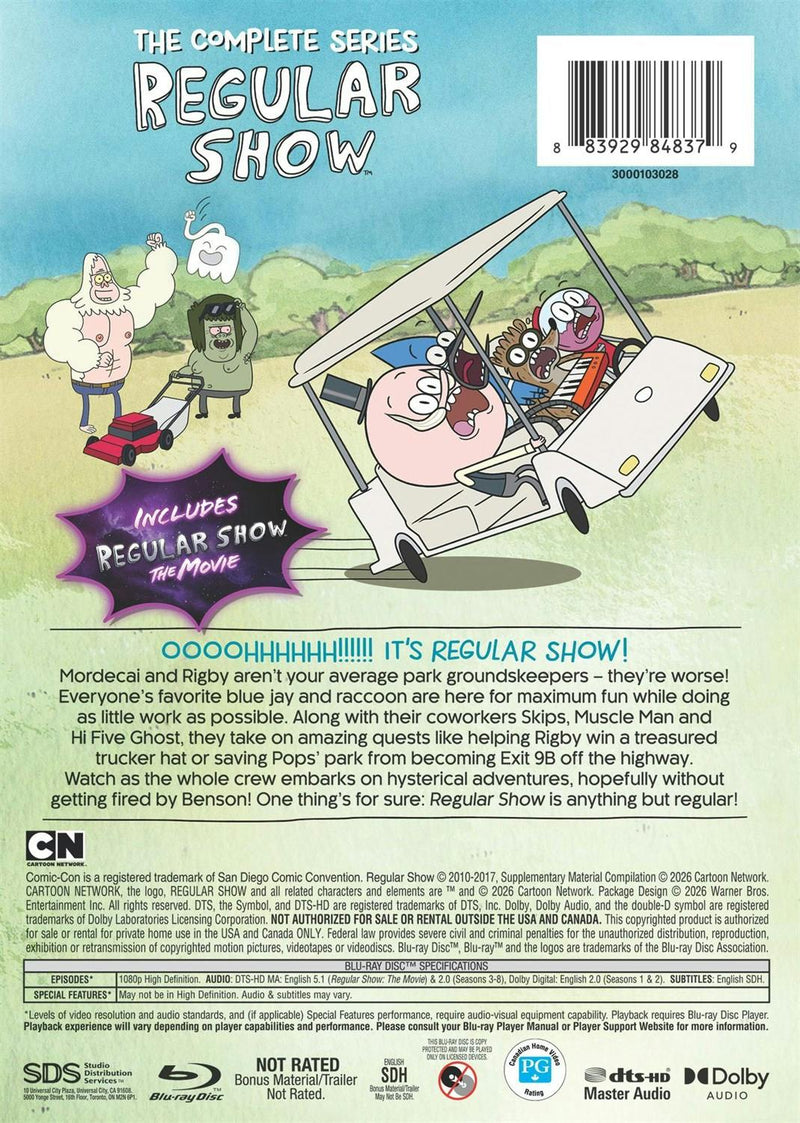 Regular show: The Complete Series [Blu-ray]