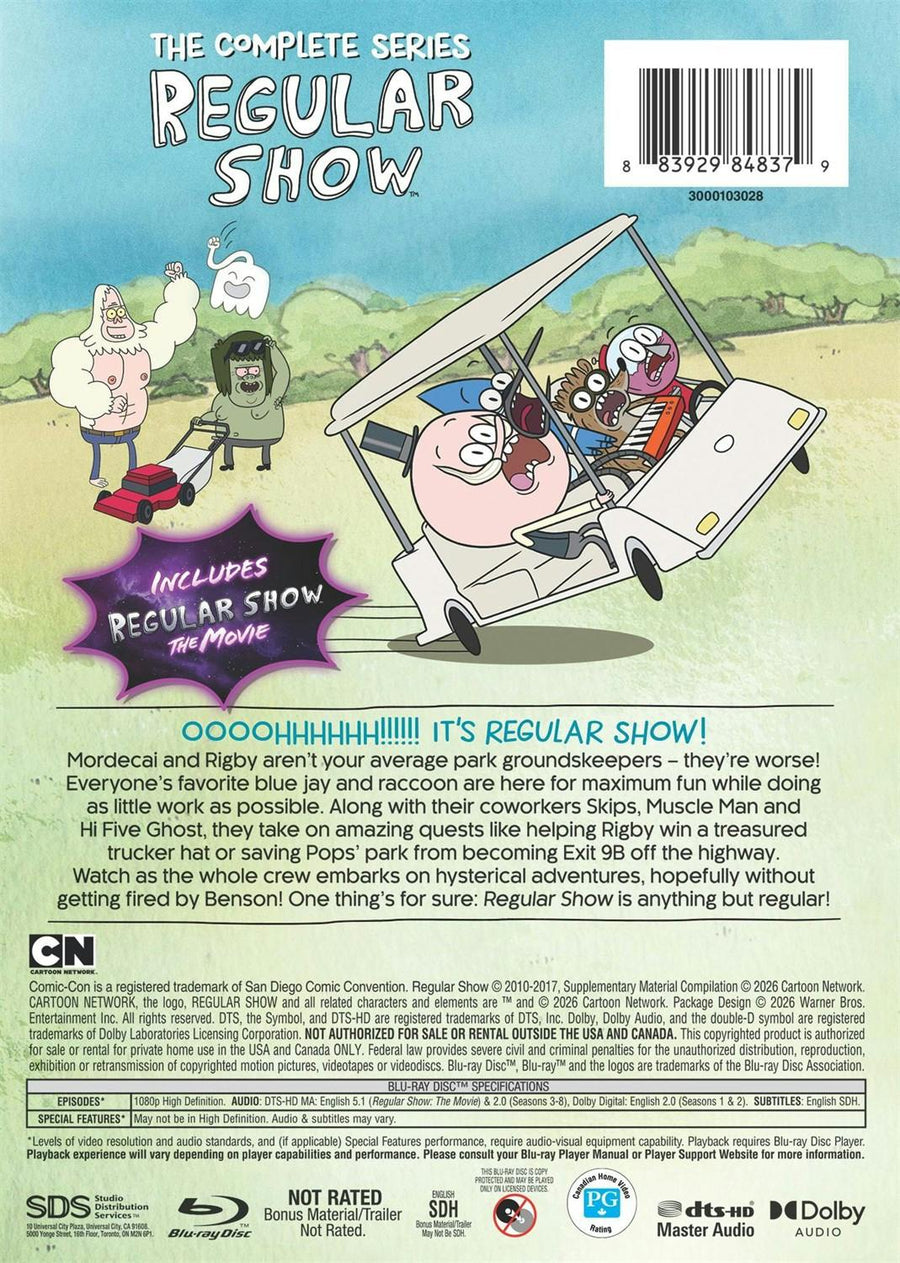 Regular show: The Complete Series [Blu-ray]