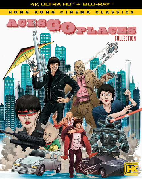 Aces Go Places Collection (4K Ultra HD + Blu-ray) [UHD]