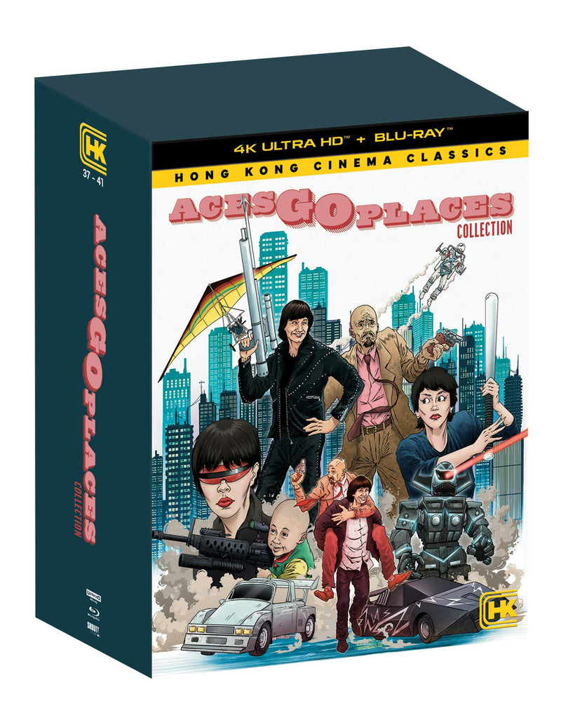 Aces Go Places Collection (4K Ultra HD + Blu-ray) [UHD]