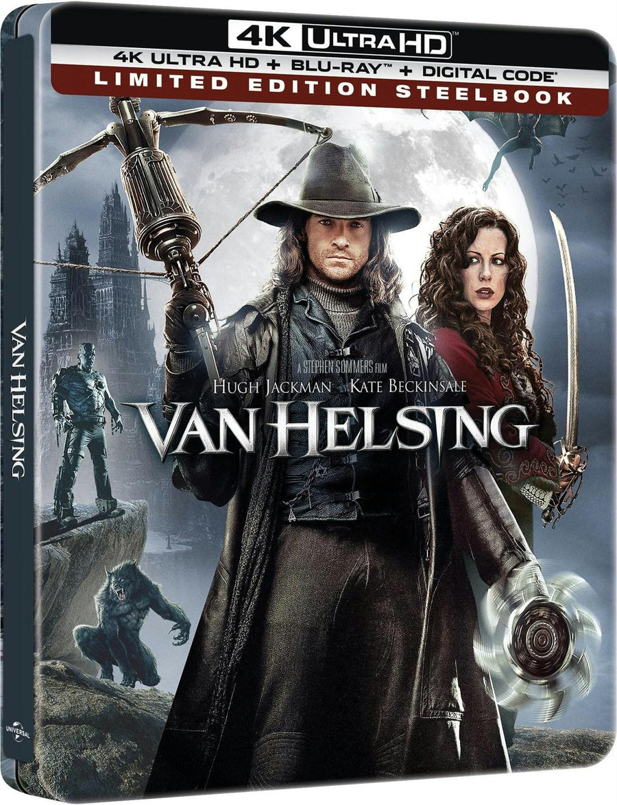 Van Helsing (Limited Edition 4K Ultra HD Steelbook + Blu-ray + Digital) [UHD]