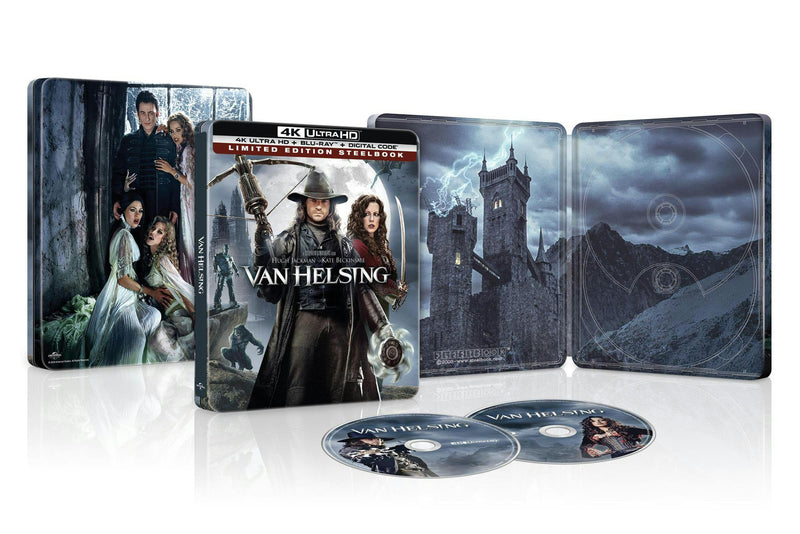 Van Helsing (Limited Edition 4K Ultra HD Steelbook + Blu-ray + Digital) [UHD]
