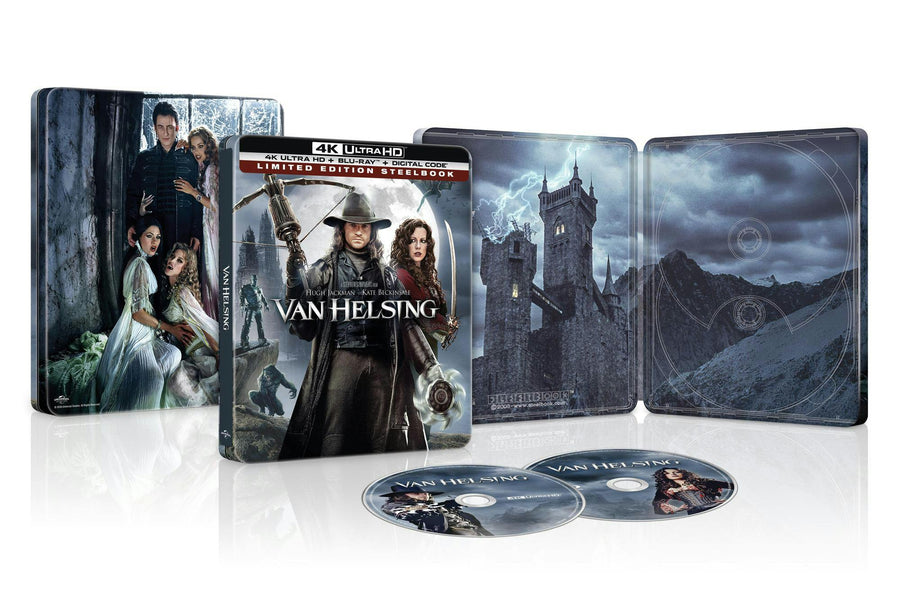 Van Helsing (Limited Edition 4K Ultra HD Steelbook + Blu-ray + Digital) [UHD]