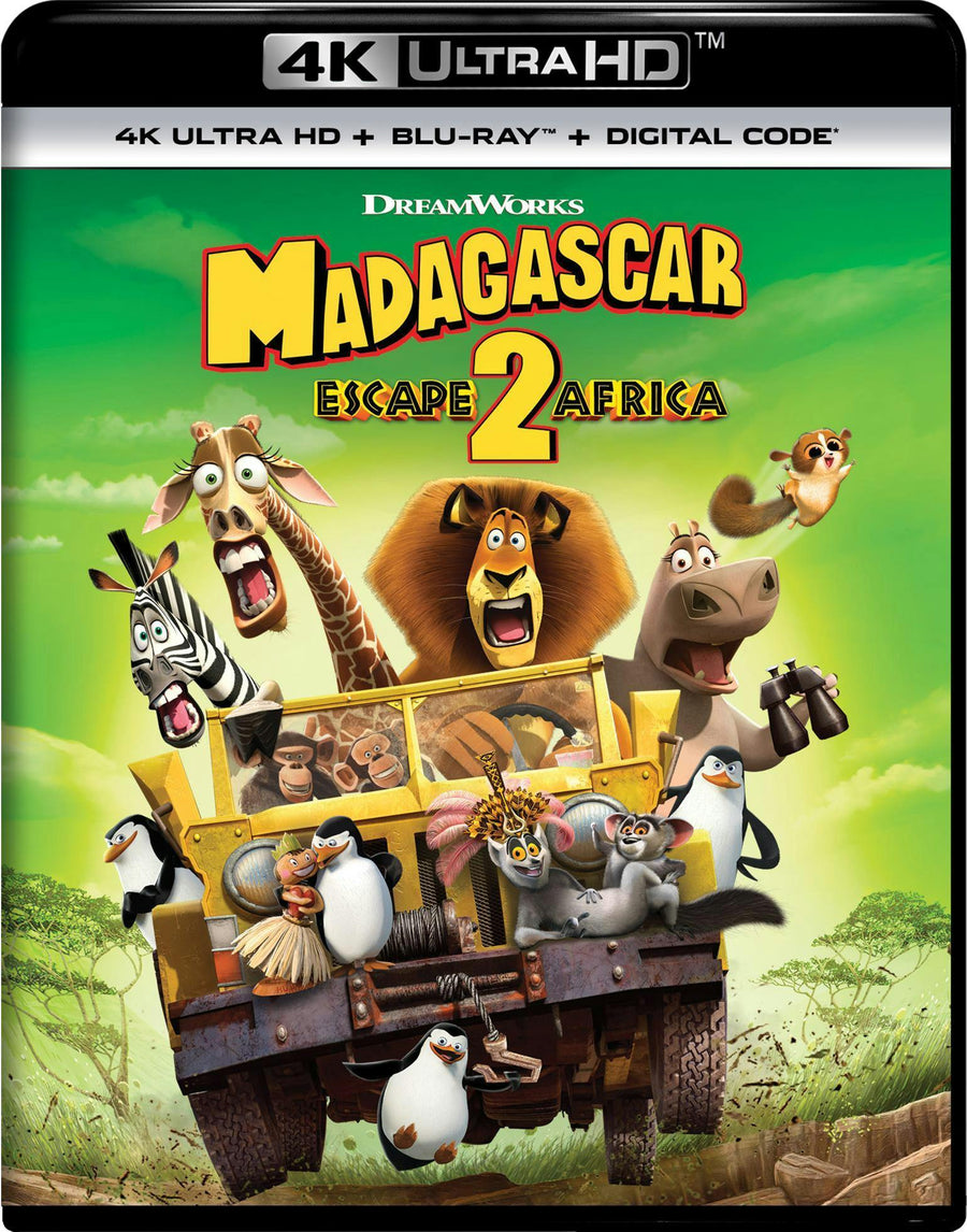 Madagascar: Escape 2 Africa (4K Ultra HD + Blu-ray + Digital) [UHD]