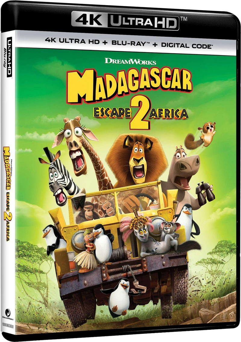 Madagascar: Escape 2 Africa (4K Ultra HD + Blu-ray + Digital) [UHD]