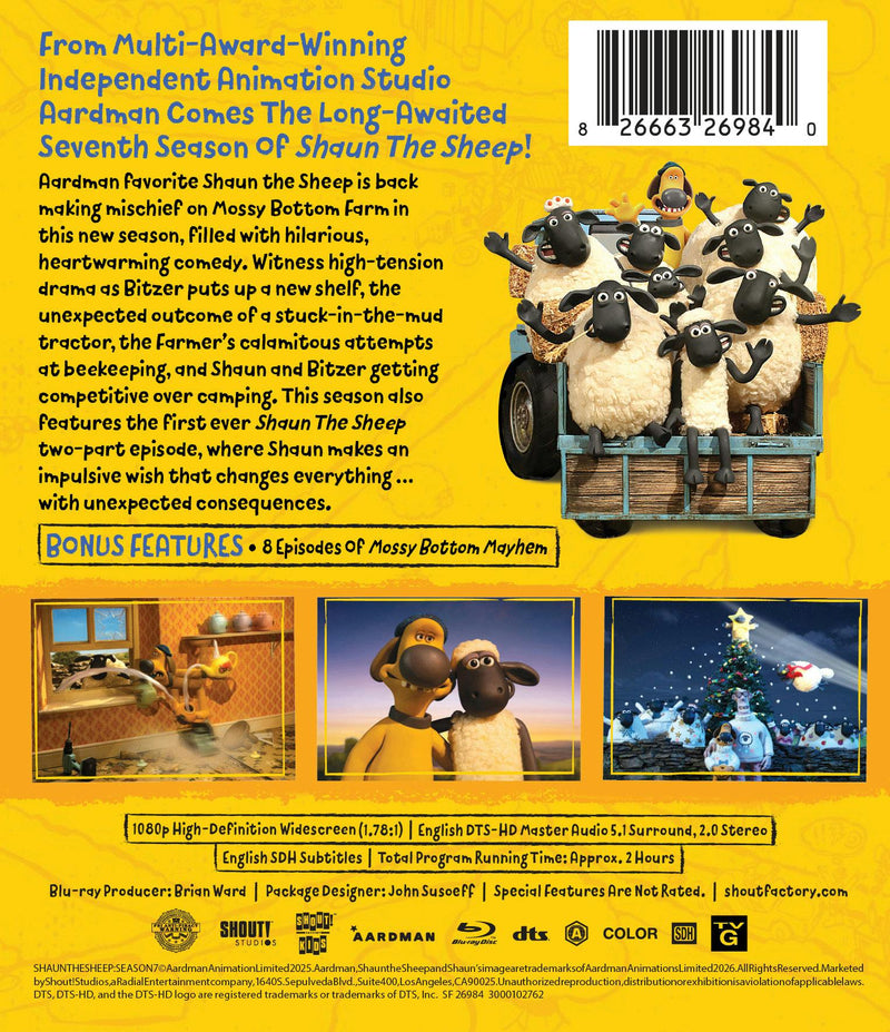 Shaun the Sheep: Season Seven [Blu-ray]