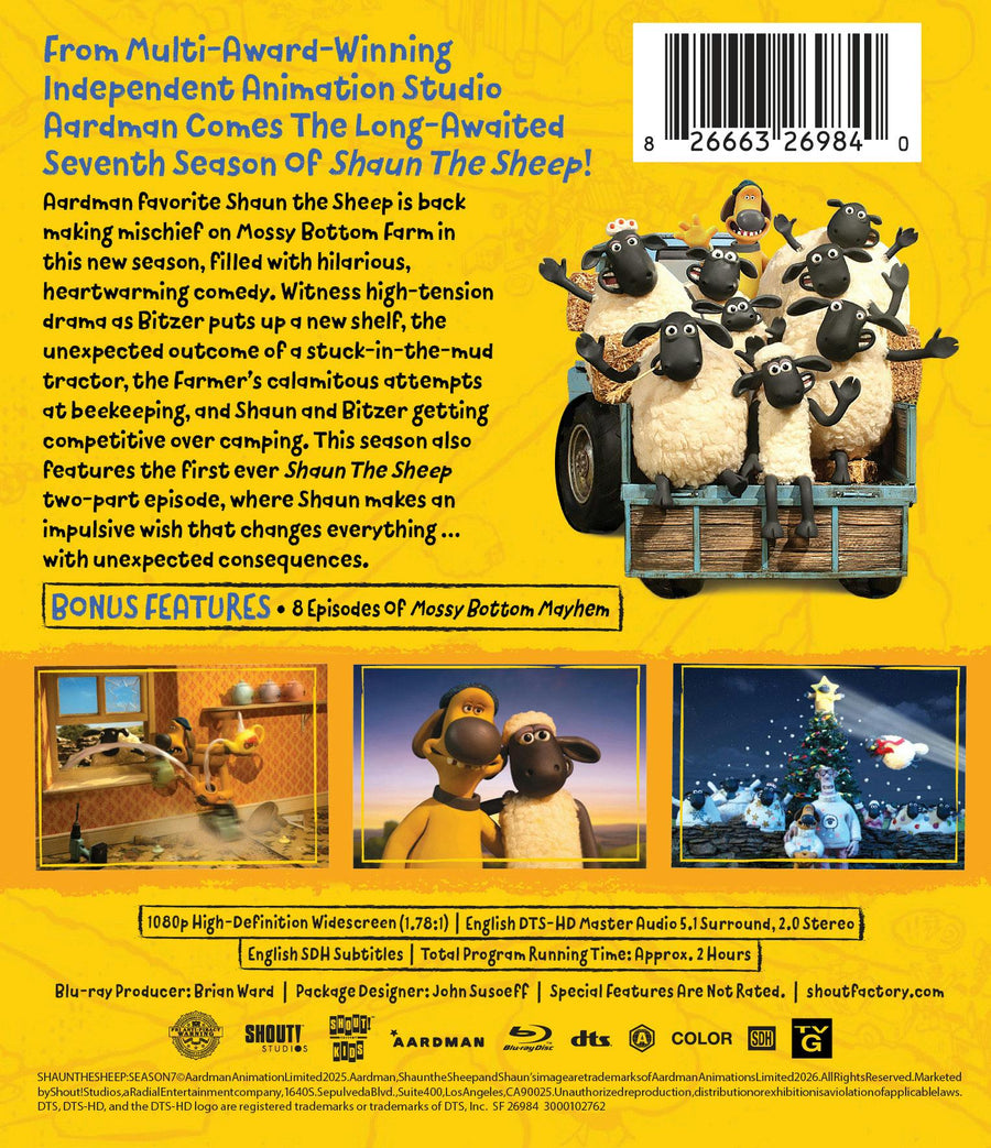 Shaun the Sheep: Season Seven [Blu-ray]