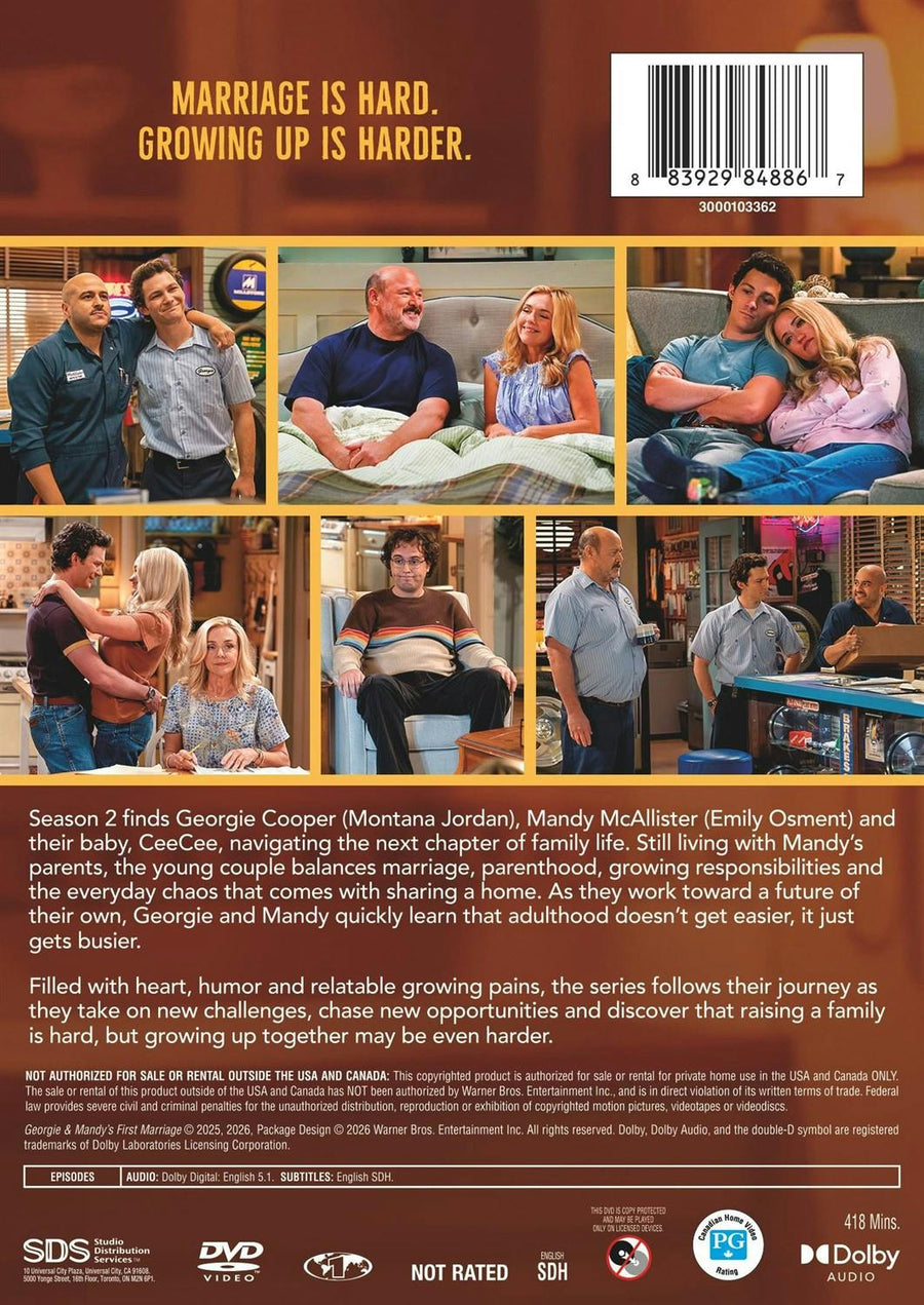Georgie & Mandy's First Marriage: The Complete Second Season [DVD]