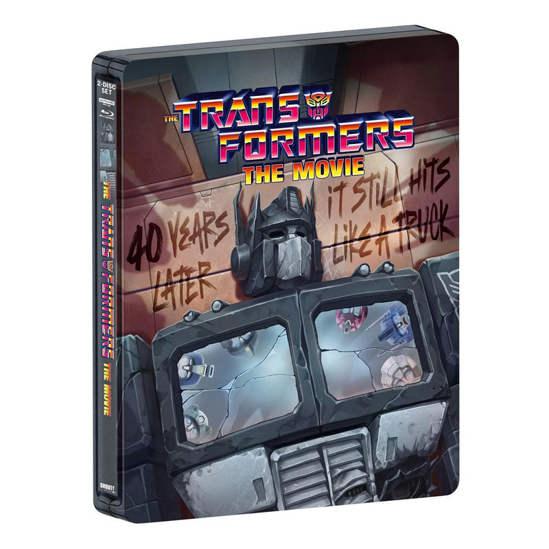 The Transformers: The Movie 40th Anniversary Edition (Limited Edition 4K Ultra HD Steelbook + Blu-ray) [UHD]