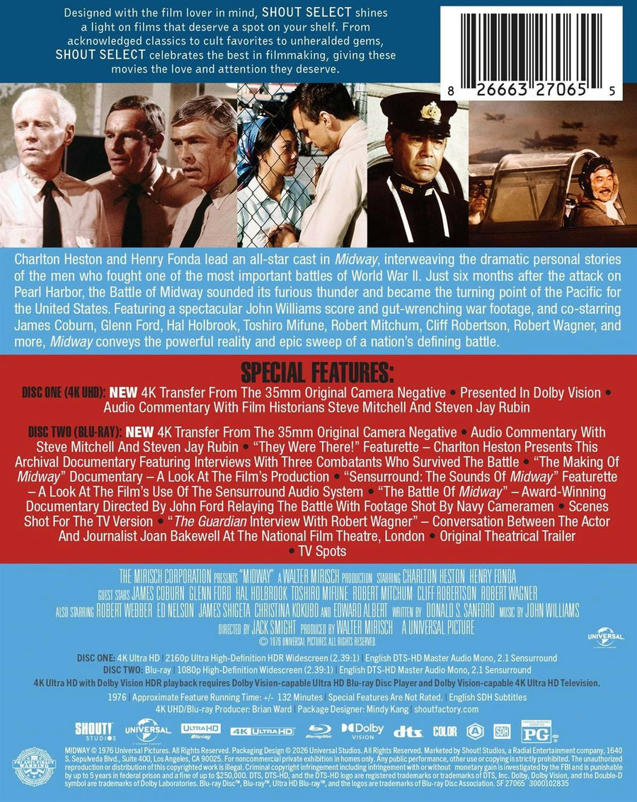 Midway 4K (Limited Edition 4K Ultra HD Steelbook + Blu-ray) [UHD]
