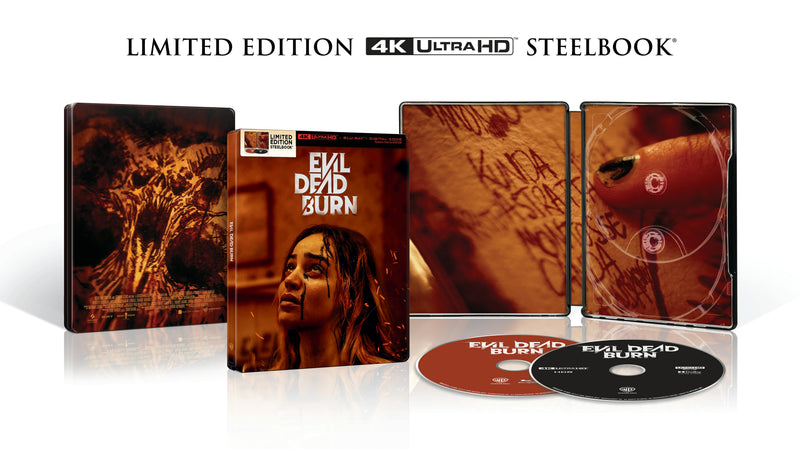 Evil Deal Burn (Limited Edition 4K Ultra HD Steelbook + Blu-ray + Digital) [UHD]