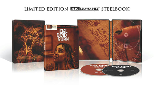 Evil Dead Burn (Limited Edition 4K Ultra HD Steelbook + Blu-ray + Digital) [UHD]