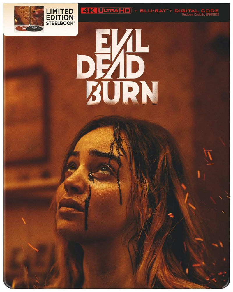 Evil Dead Burn (Limited Edition 4K Ultra HD Steelbook + Blu-ray + Digital) [UHD]