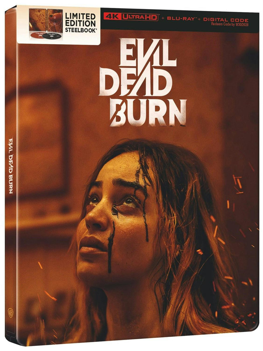 Evil Dead Burn (Limited Edition 4K Ultra HD Steelbook + Blu-ray + Digital) [UHD]