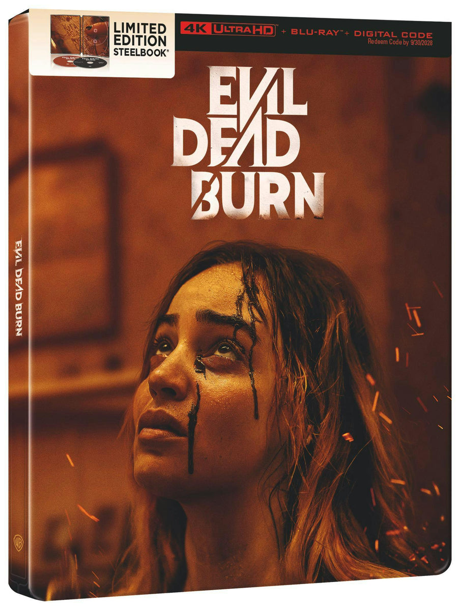 Evil Dead Burn (Limited Edition 4K Ultra HD Steelbook + Blu-ray + Digital) [UHD]