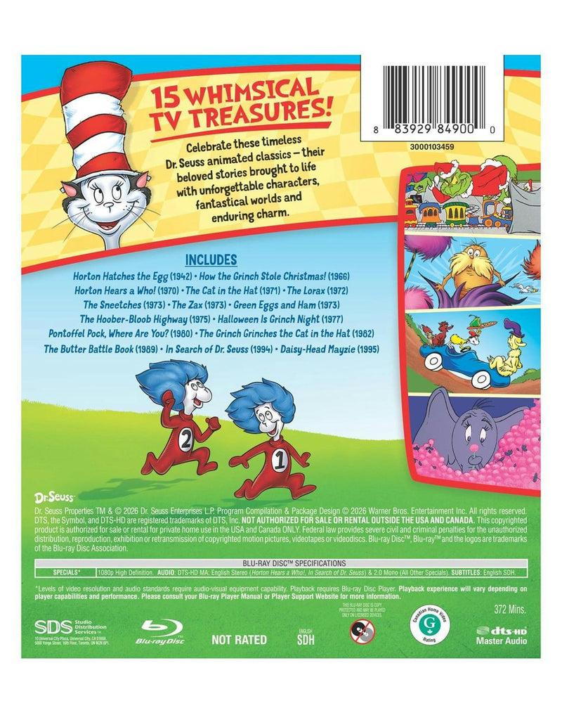 Dr. Seuss: Classic TV Treasures Collection [Blu-ray]