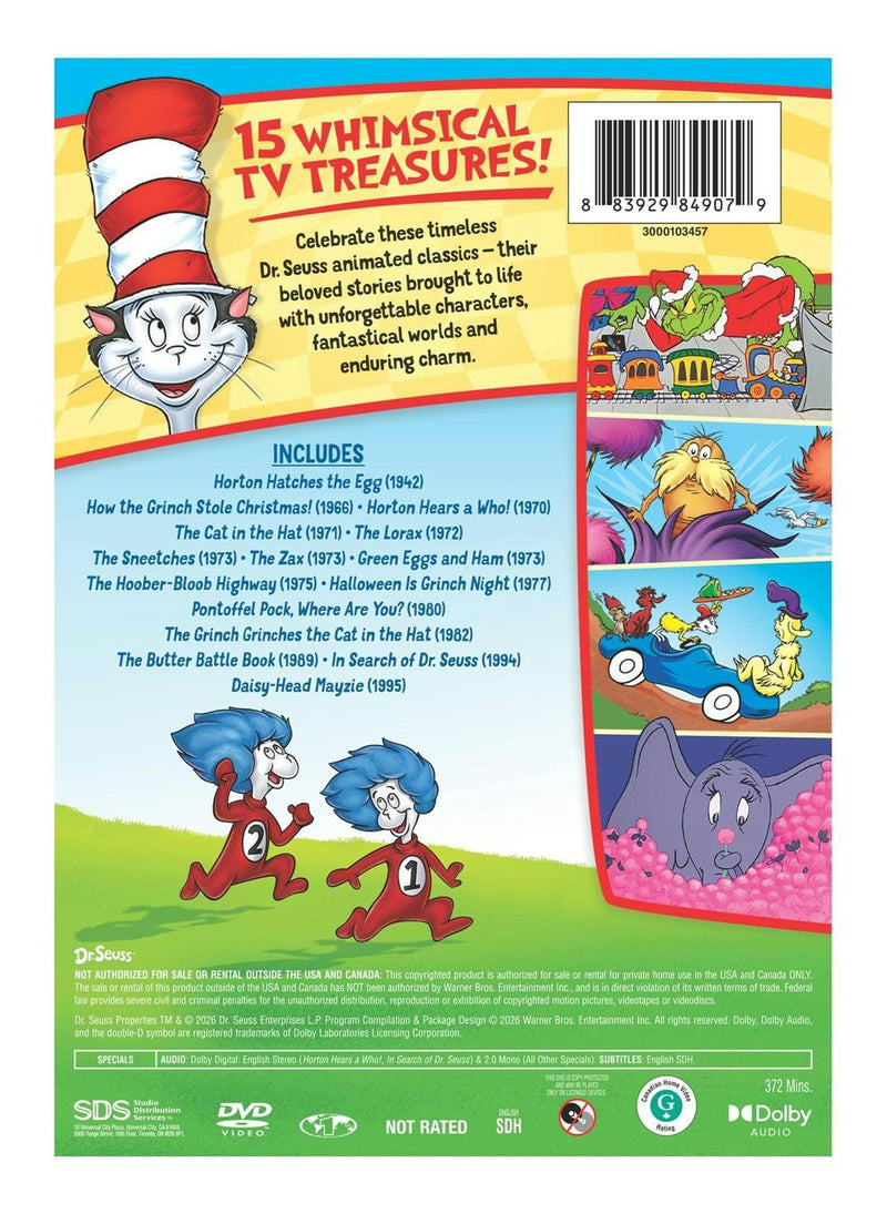 Dr. Seuss: Classic TV Treasures Collection [DVD]