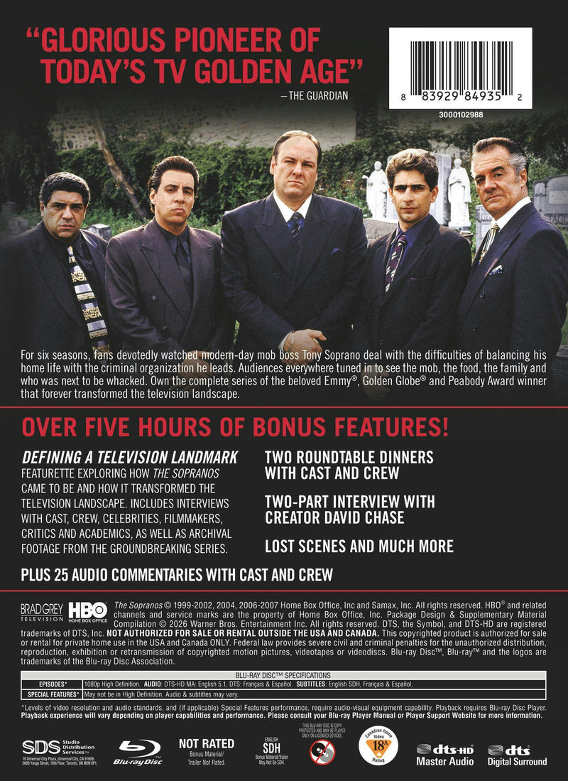 The Sopranos: The Complete Series [Blu-ray]
