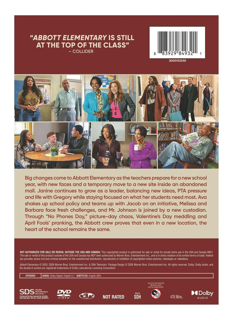 Abbott Elementary: The Complete Fifth Season [DVD]