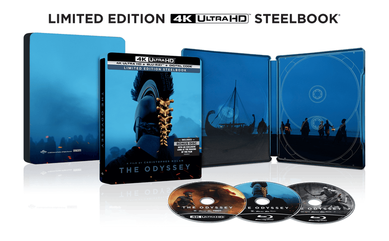 The Odyssey (Limited Edition 4K Steelbook + Blu-ray) [UHD]