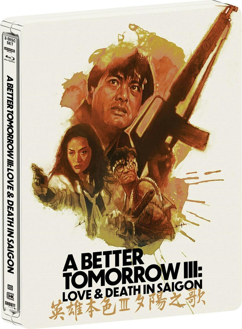 A Better Tomorrow III: Love & Death in Saigon (Limited Edition 4K Ultra HD Steelbook + Blu-ray) [UHD]