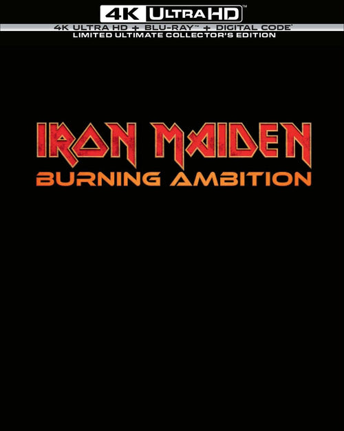 Iron Maiden: Burning Ambition - Limited Edition Steelbook Giftset (4K Ultra HD + Blu-ray + Digital) [UHD]