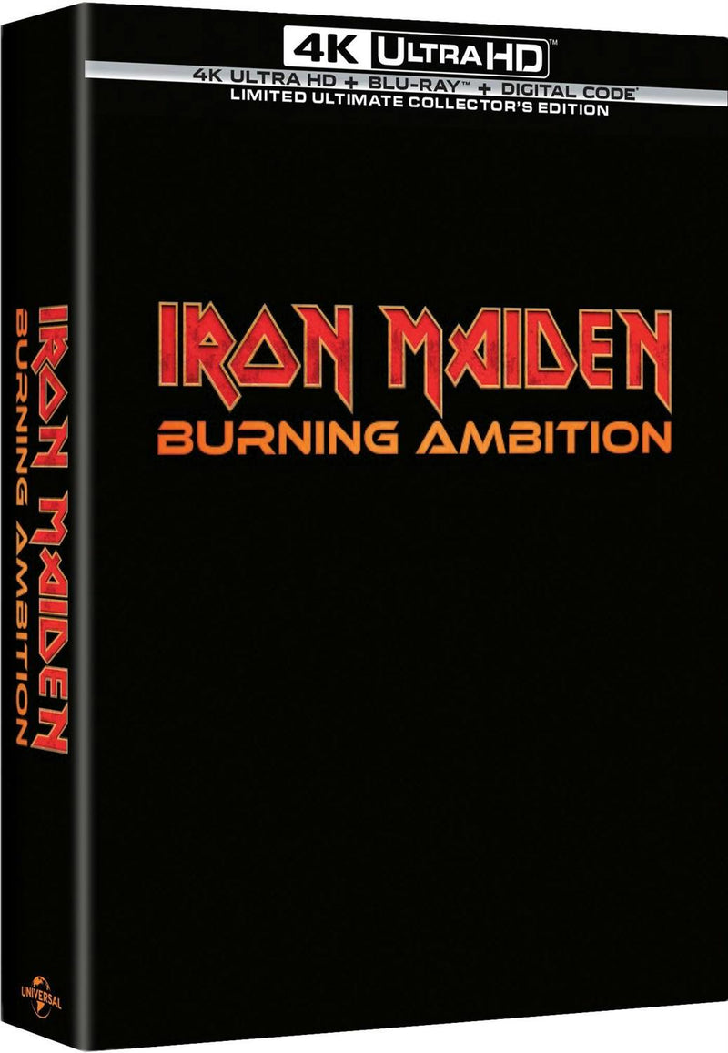 Iron Maiden: Burning Ambition - Limited Edition Steelbook Giftset (4K Ultra HD + Blu-ray + Digital) [UHD]
