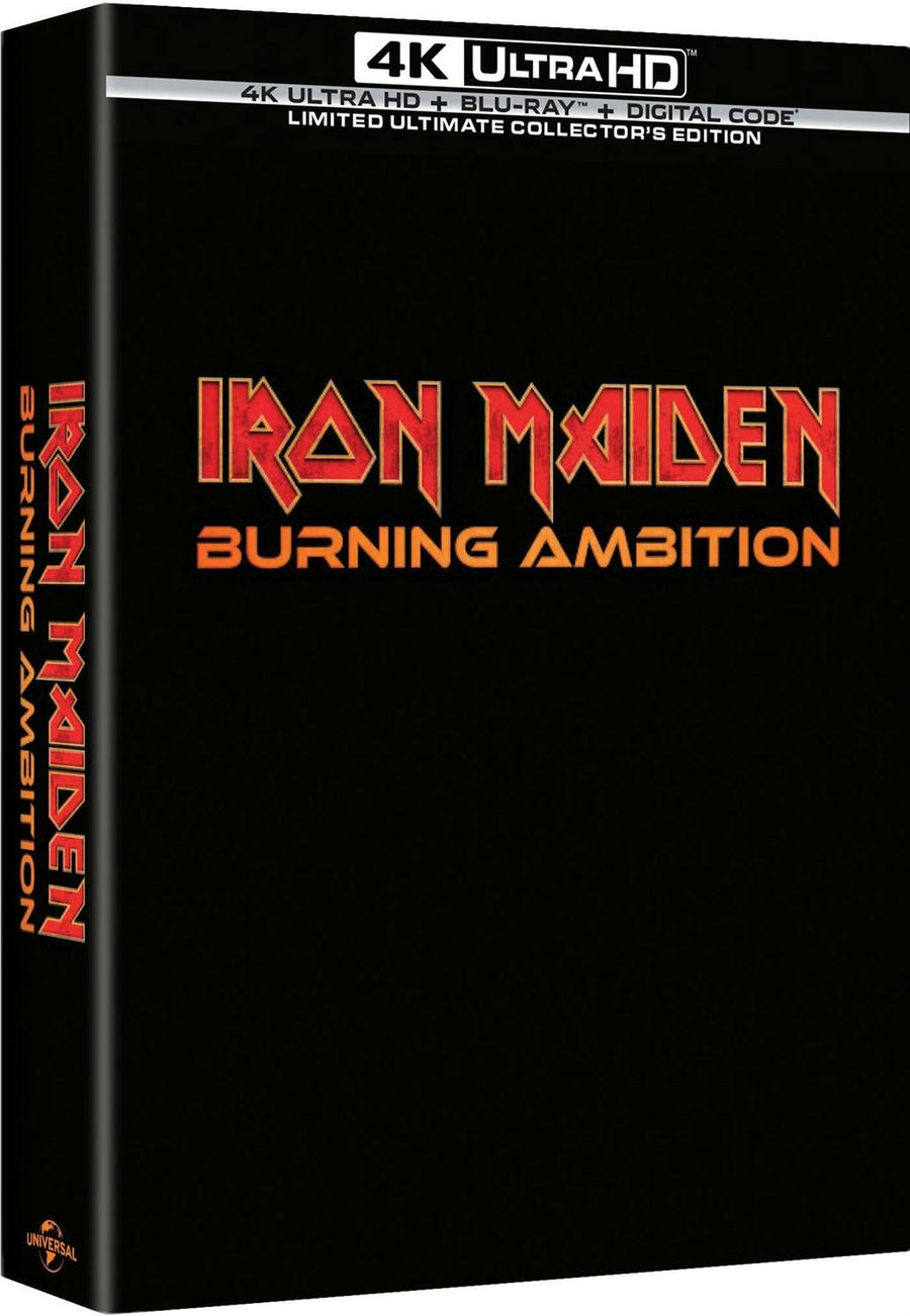 Iron Maiden: Burning Ambition - Limited Edition Steelbook Giftset (4K Ultra HD + Blu-ray + Digital) [UHD]