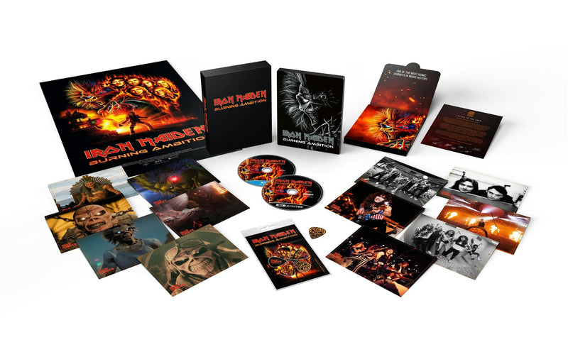 Iron Maiden: Burning Ambition - Limited Edition Steelbook Giftset (4K Ultra HD + Blu-ray + Digital) [UHD]
