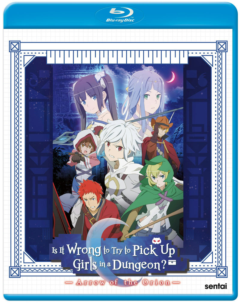 IS IT WRONG TO TRY TO PICK UP GIRLS IN A DUNGEON?: ARROW OF THE ORION aka DAMACHI [Blu-ray]