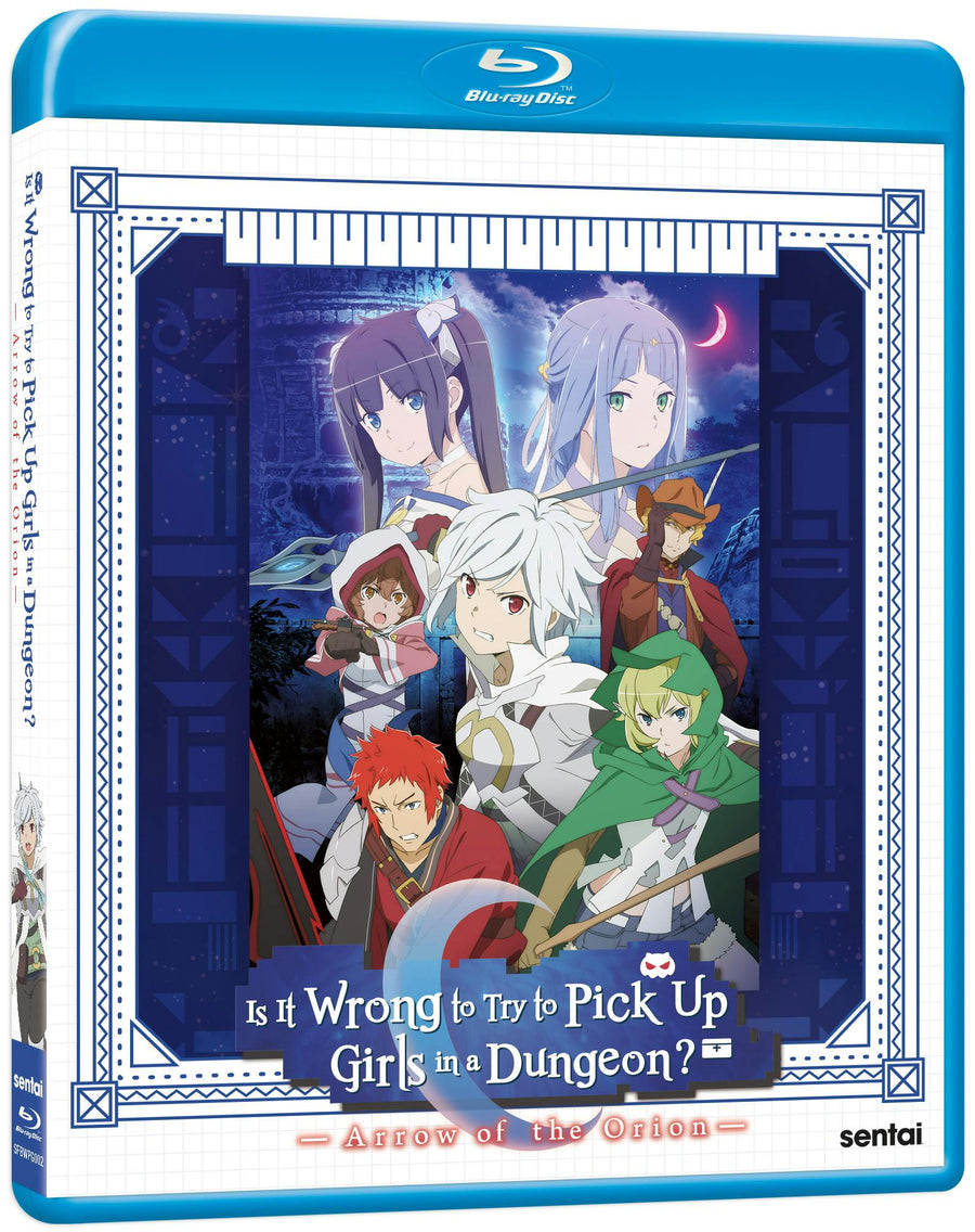 IS IT WRONG TO TRY TO PICK UP GIRLS IN A DUNGEON?: ARROW OF THE ORION aka DAMACHI [Blu-ray]